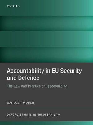 cover image of Accountability in EU Security and Defence